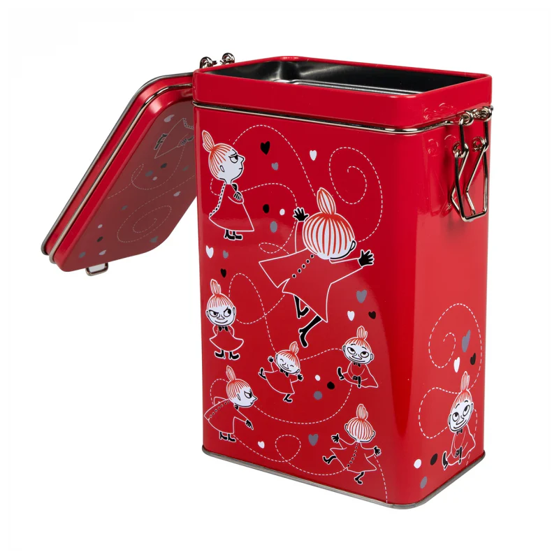 Puszka metalowa 20 cm Mała Mi zabawy (czerwony) Martinex - Image 3