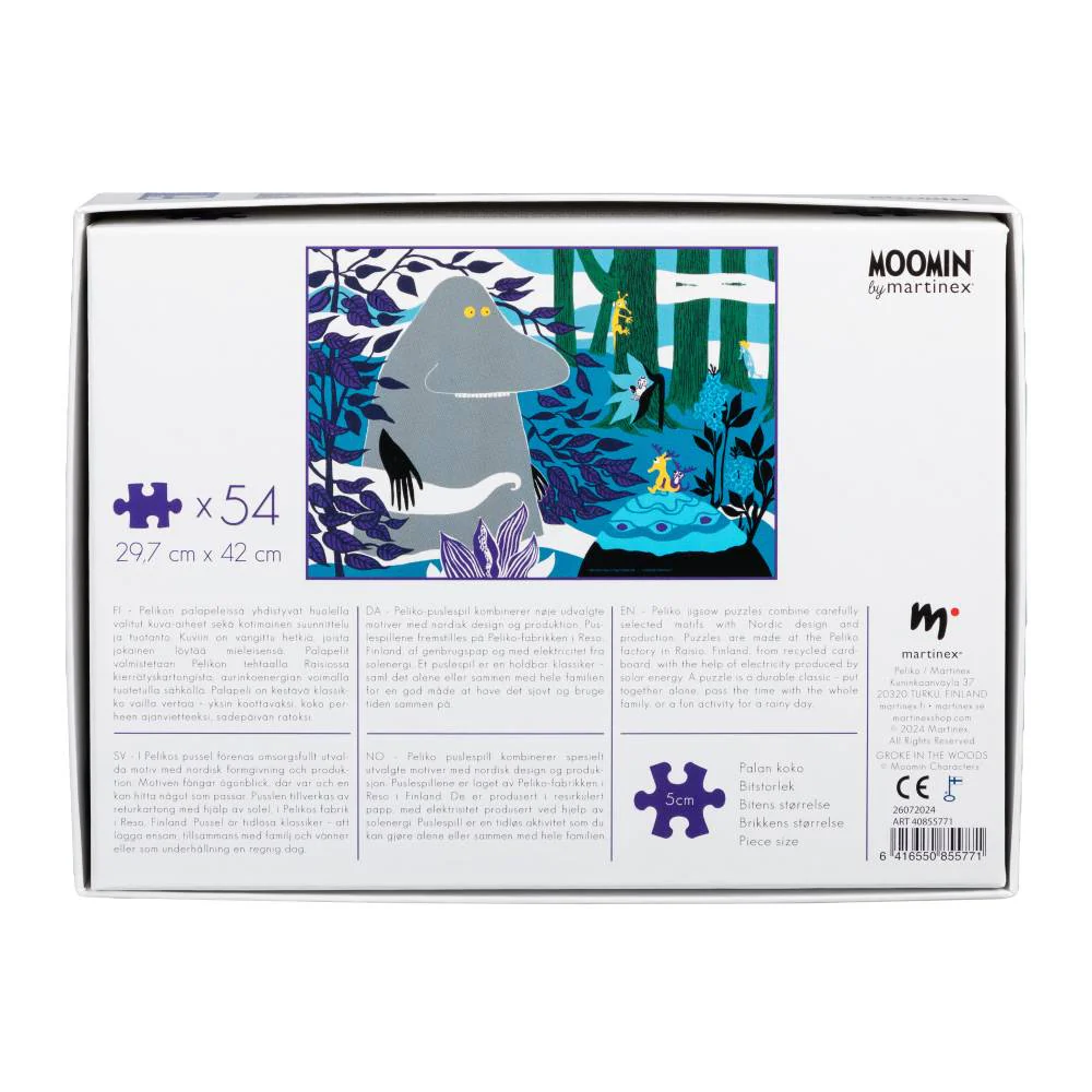 Puzzle Buka w lesie 54el. Martinex - Image 3