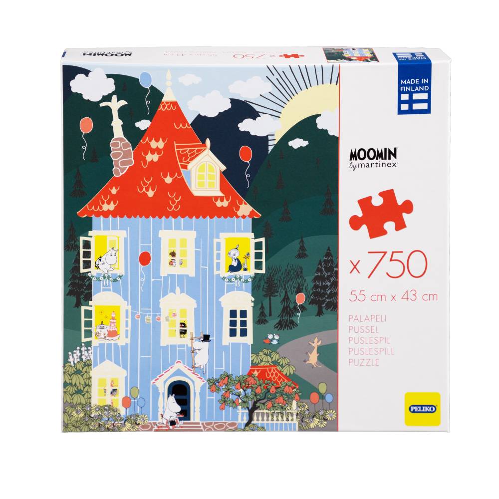 Puzzle Dom Muminków 750 el. Martinex - Image 2