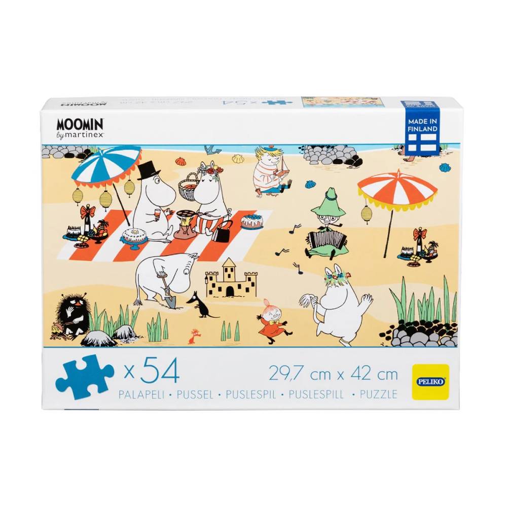 Puzzle Dzień na plaży Muminków 54 el. Martinex - Image 2