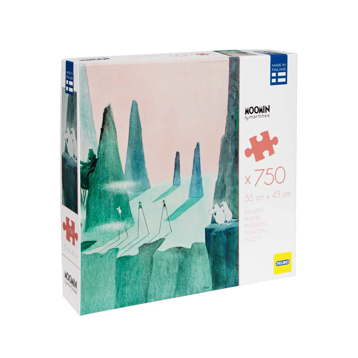 Puzzle Kometa nad Doliną Muminków 750 el. Martinex - Image 2