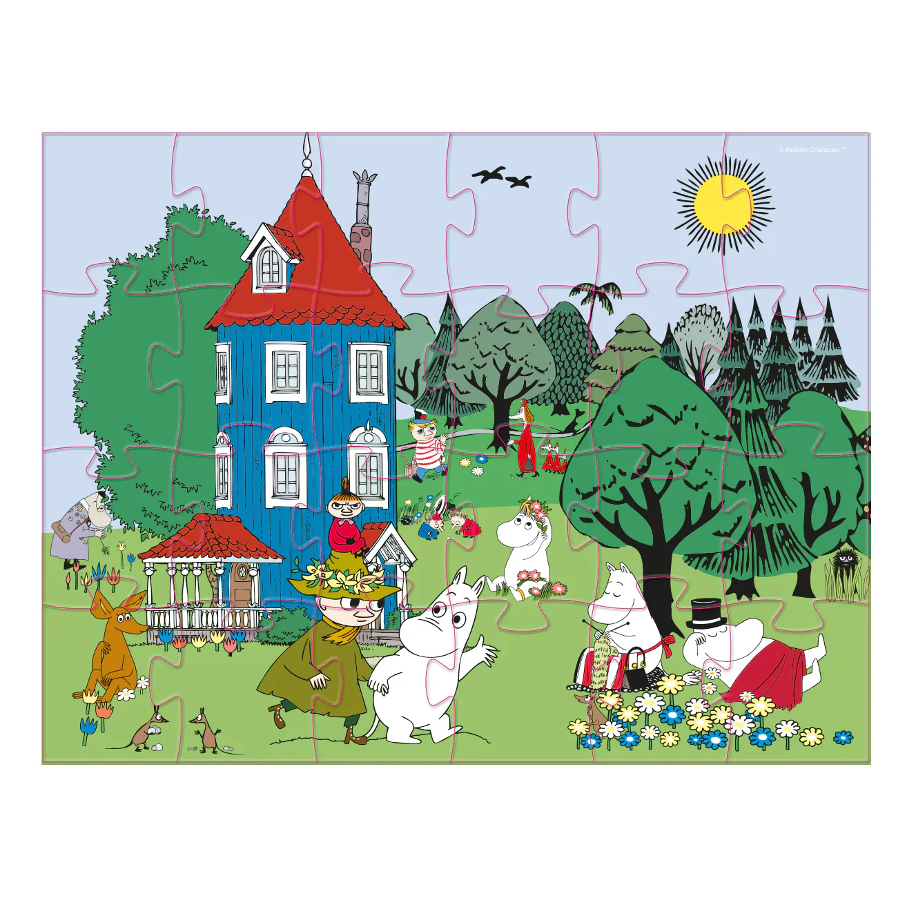 Puzzle Muminek 24 el. Barbo Toys - Image 2