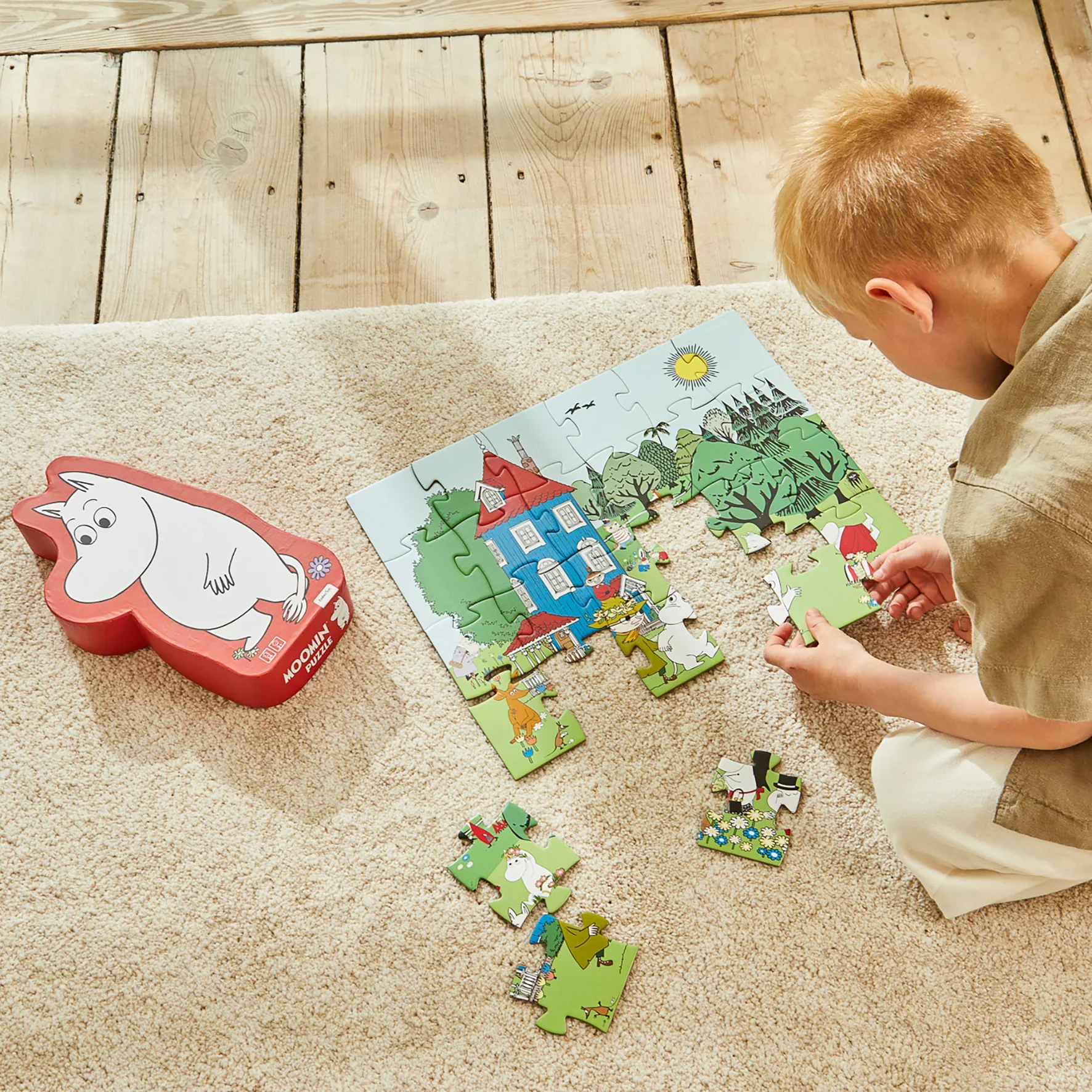 Puzzle Muminek 24 el. Barbo Toys - Image 3