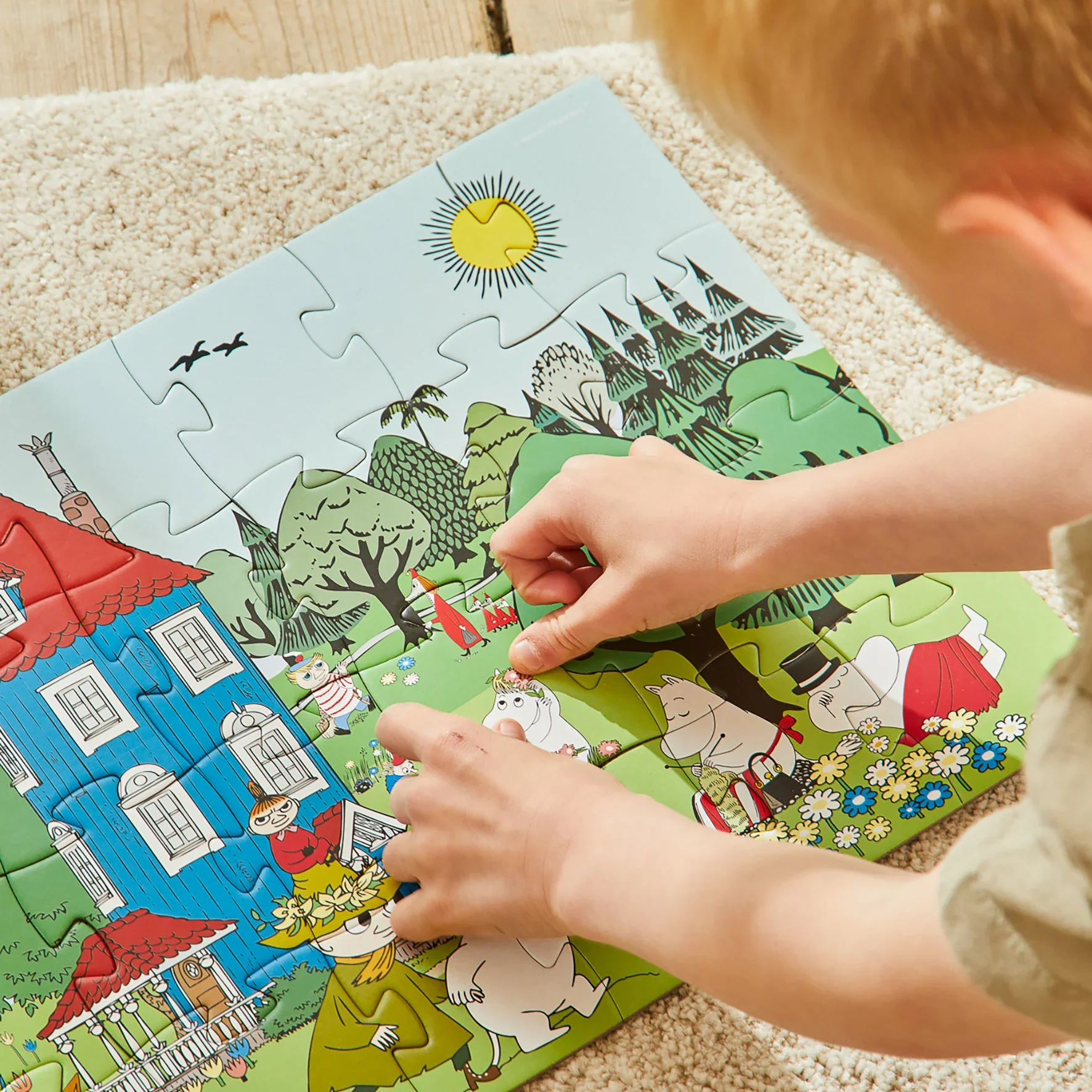 Puzzle Muminek 24 el. Barbo Toys - Image 4