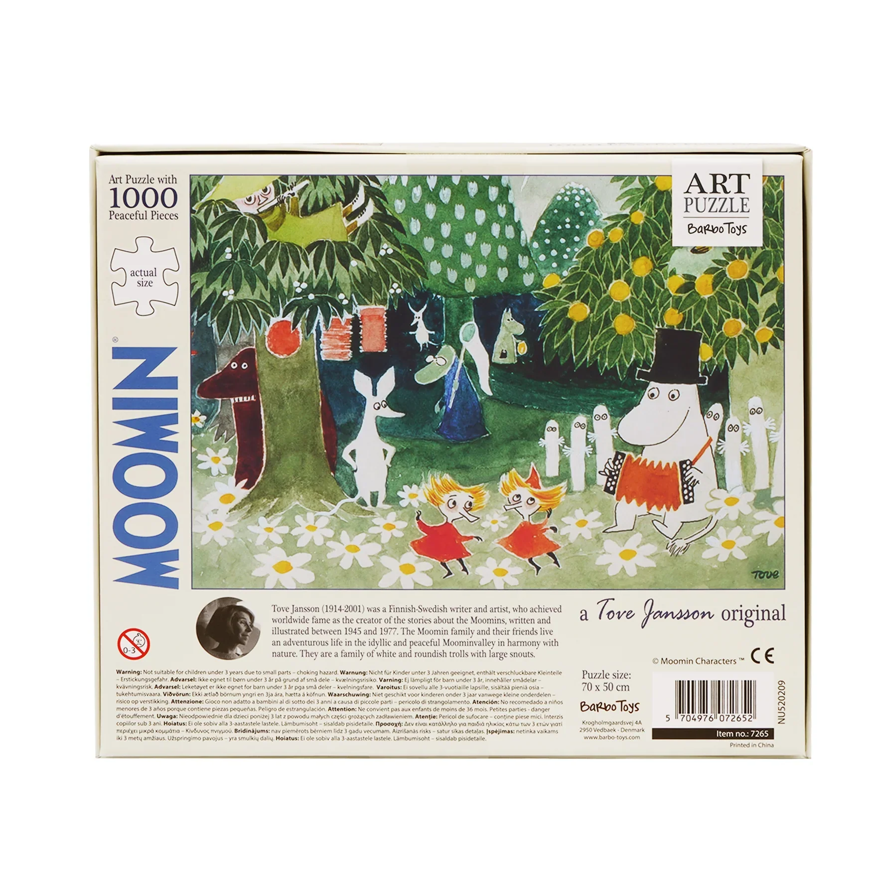 Puzzle Muminki 1000 el. Finn Family Barbo Toys - Image 3