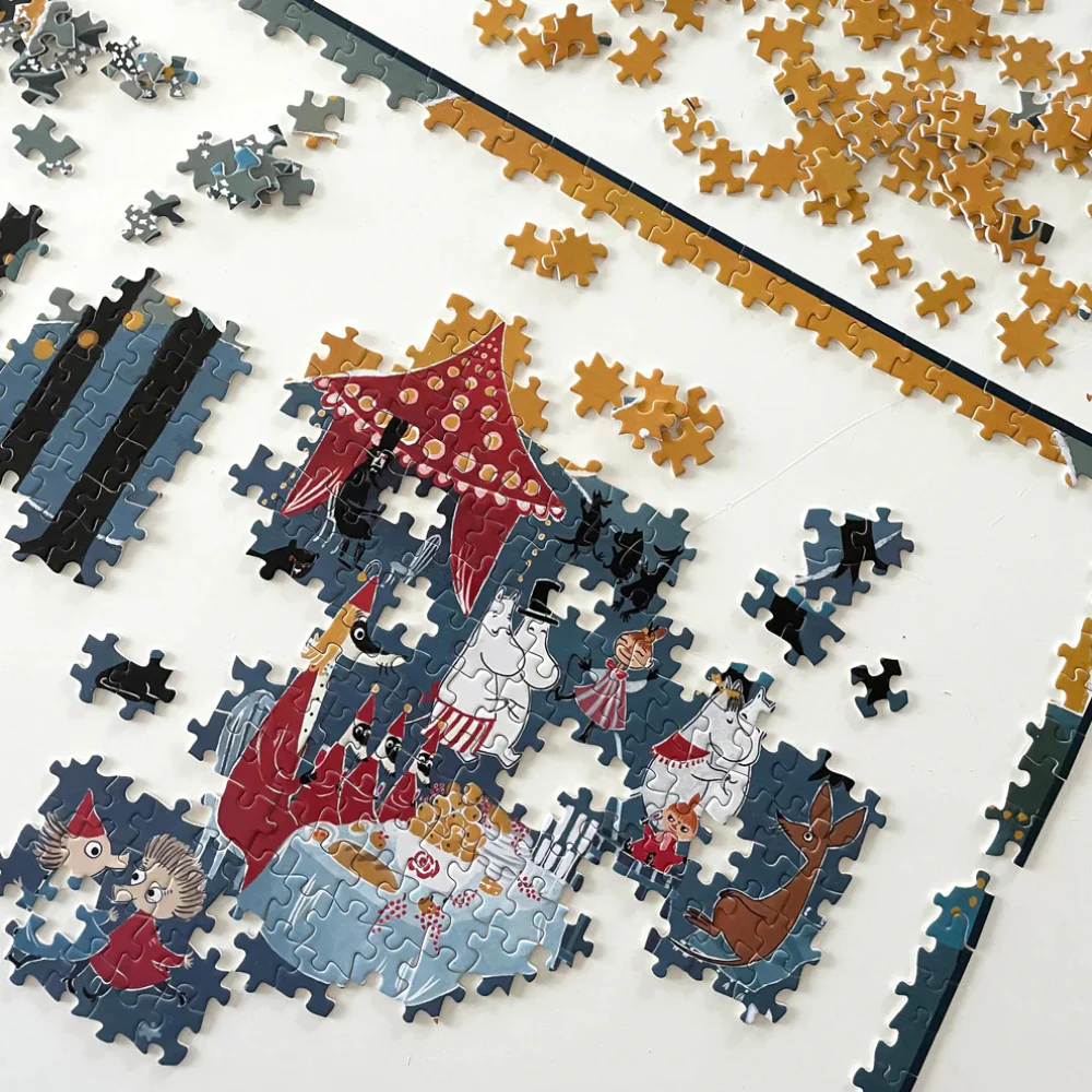 Puzzle Muminki 1000 el. Zabawa Muminków Barbo Toys - Image 4