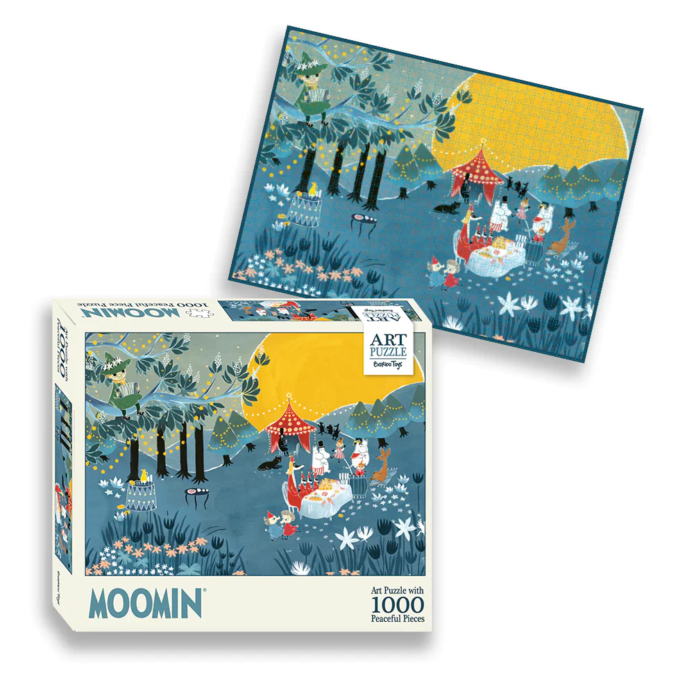 Puzzle Muminki 1000 el. Zabawa Muminków Barbo Toys - Image 6