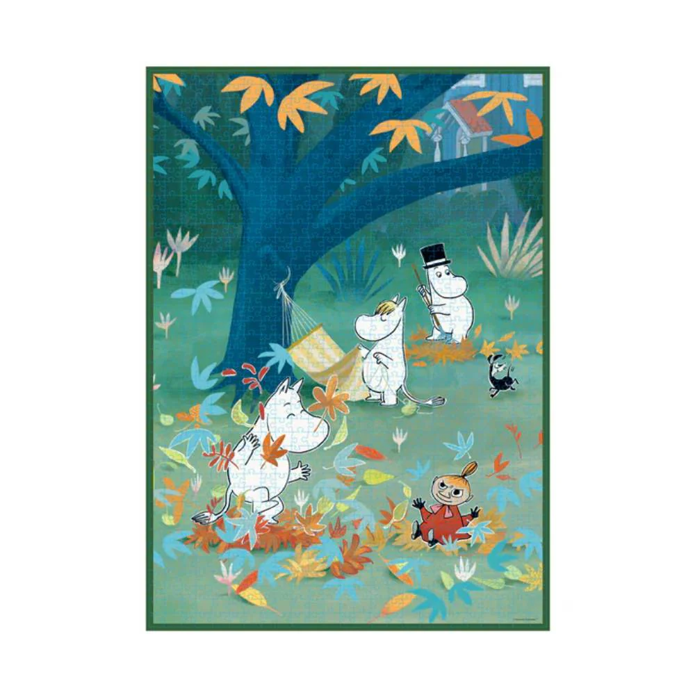 Puzzle Muminki 1000 el. Zabawa w lesie Barbo Toys - Image 2