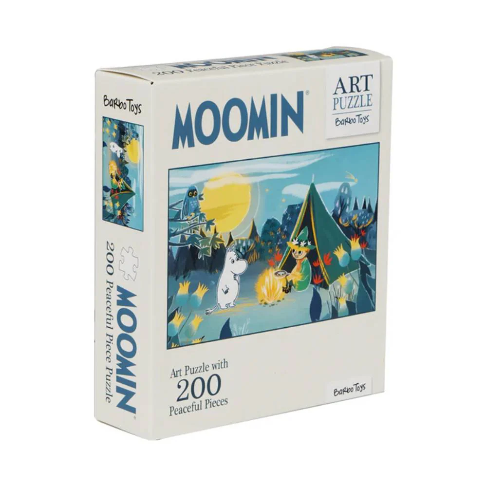 Puzzle Muminki 200 el. Na obozie Barbo Toys - Image 2