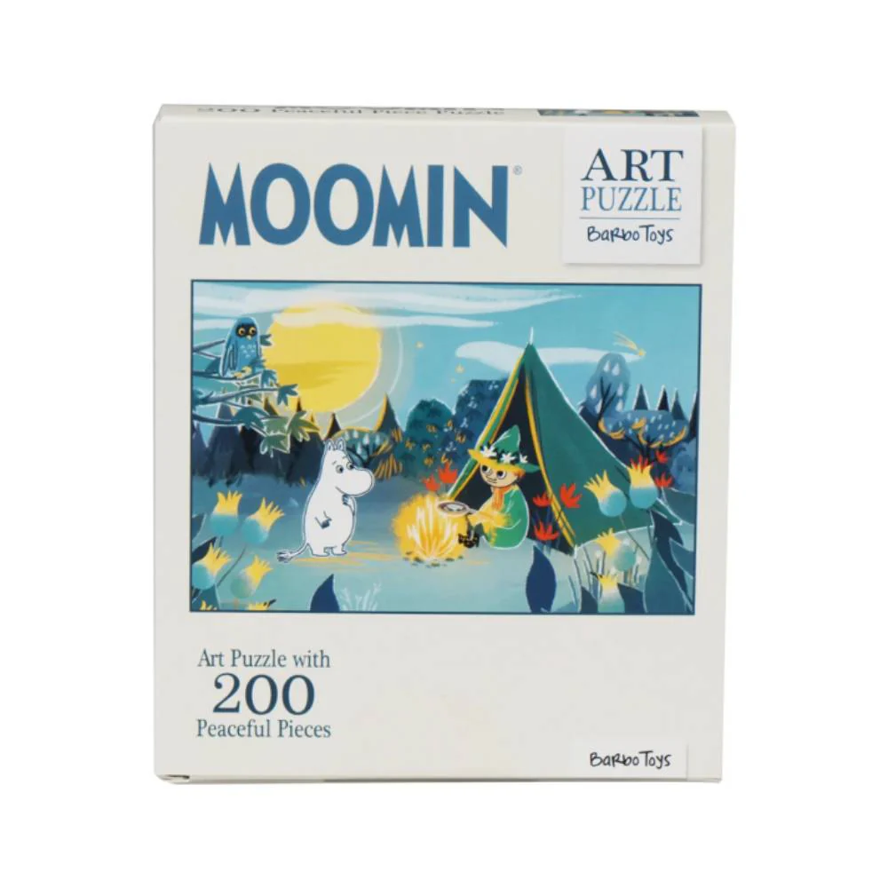 Puzzle Muminki 200 el. Na obozie Barbo Toys - Image 3