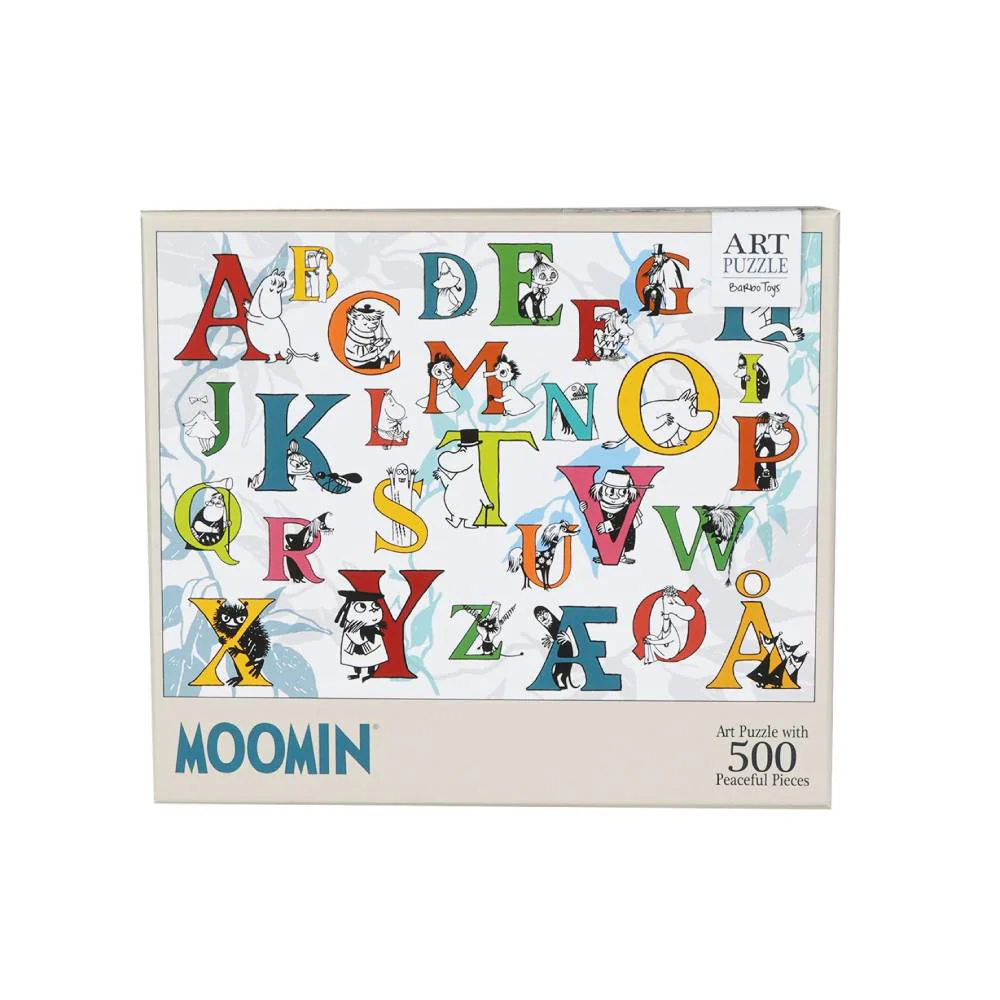 Puzzle Muminki ABC 500 el. Barbo Toys - Image 2