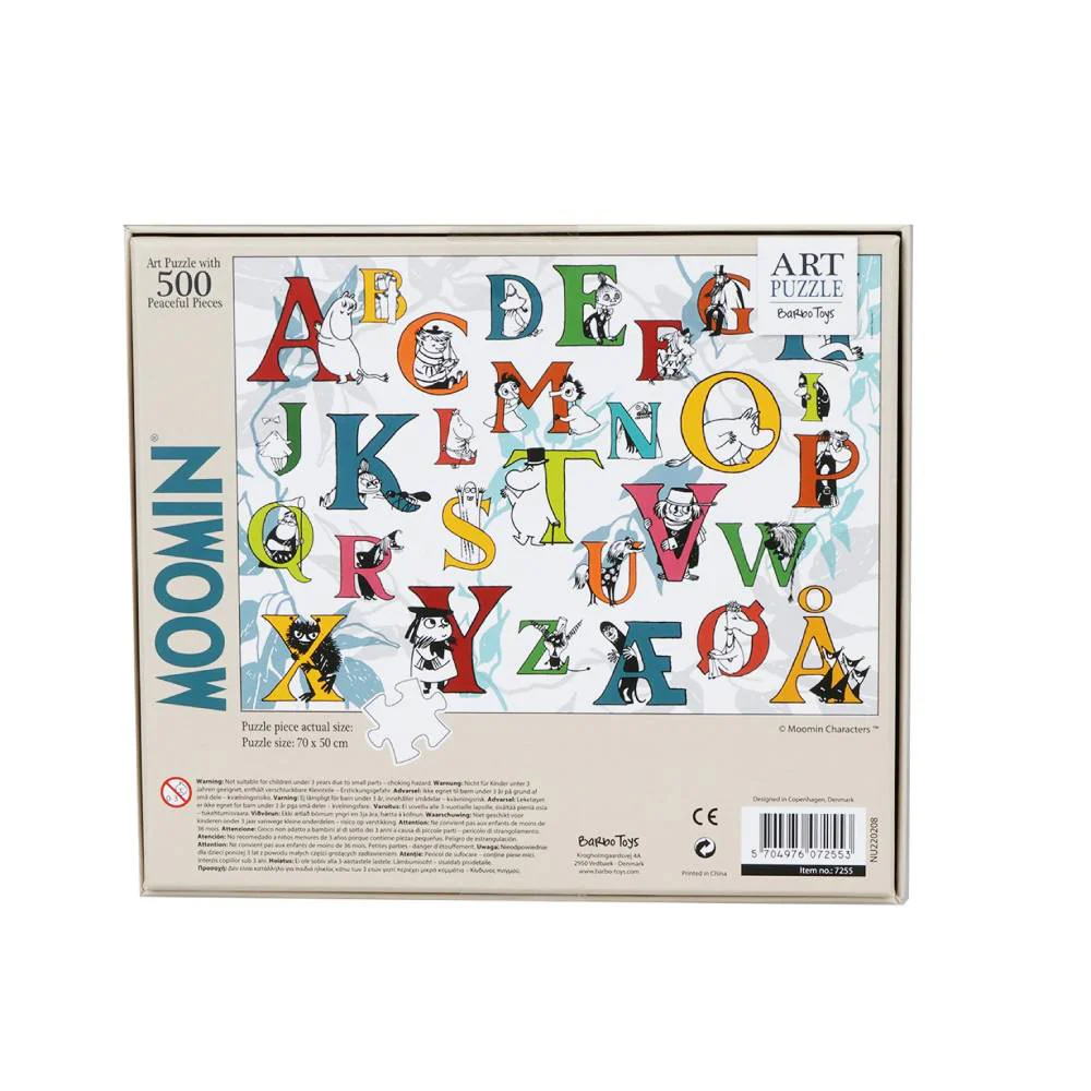 Puzzle Muminki ABC 500 el. Barbo Toys - Image 3