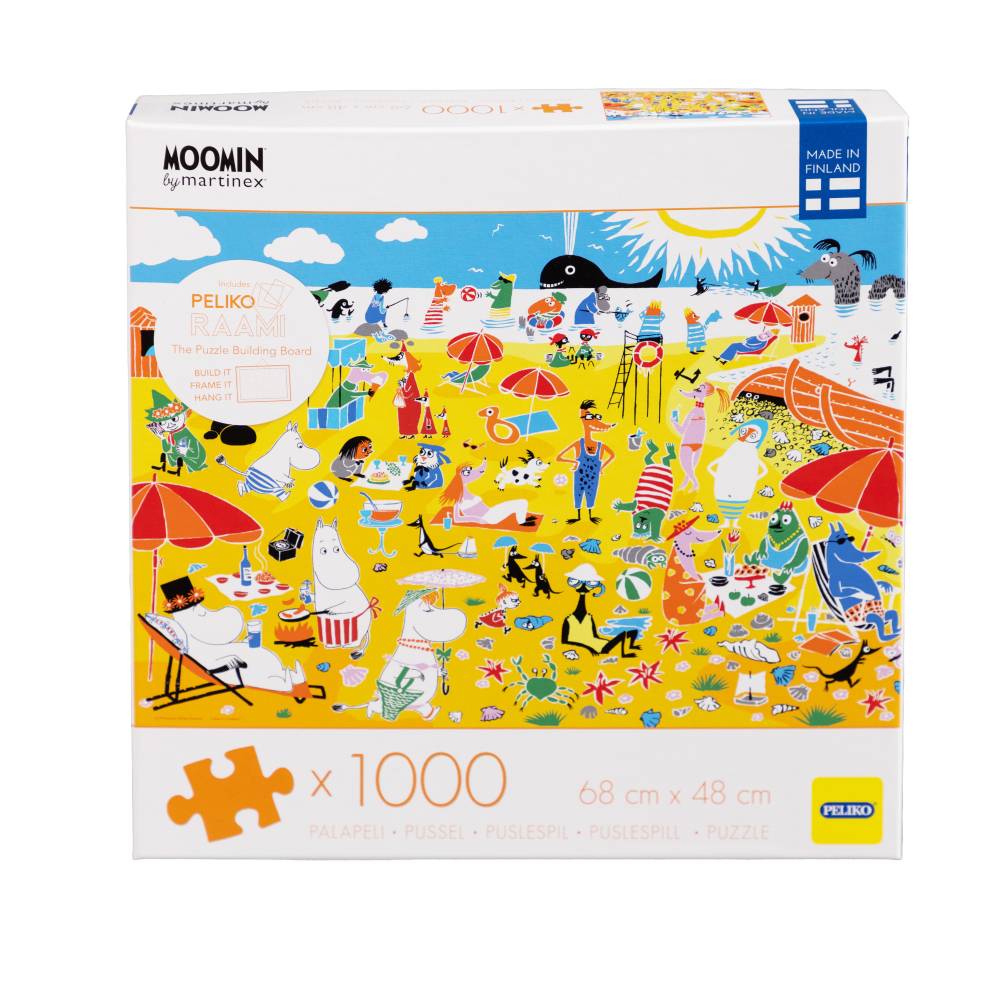 Puzzle Muminki na plaży 1000el. Martinex - Image 2