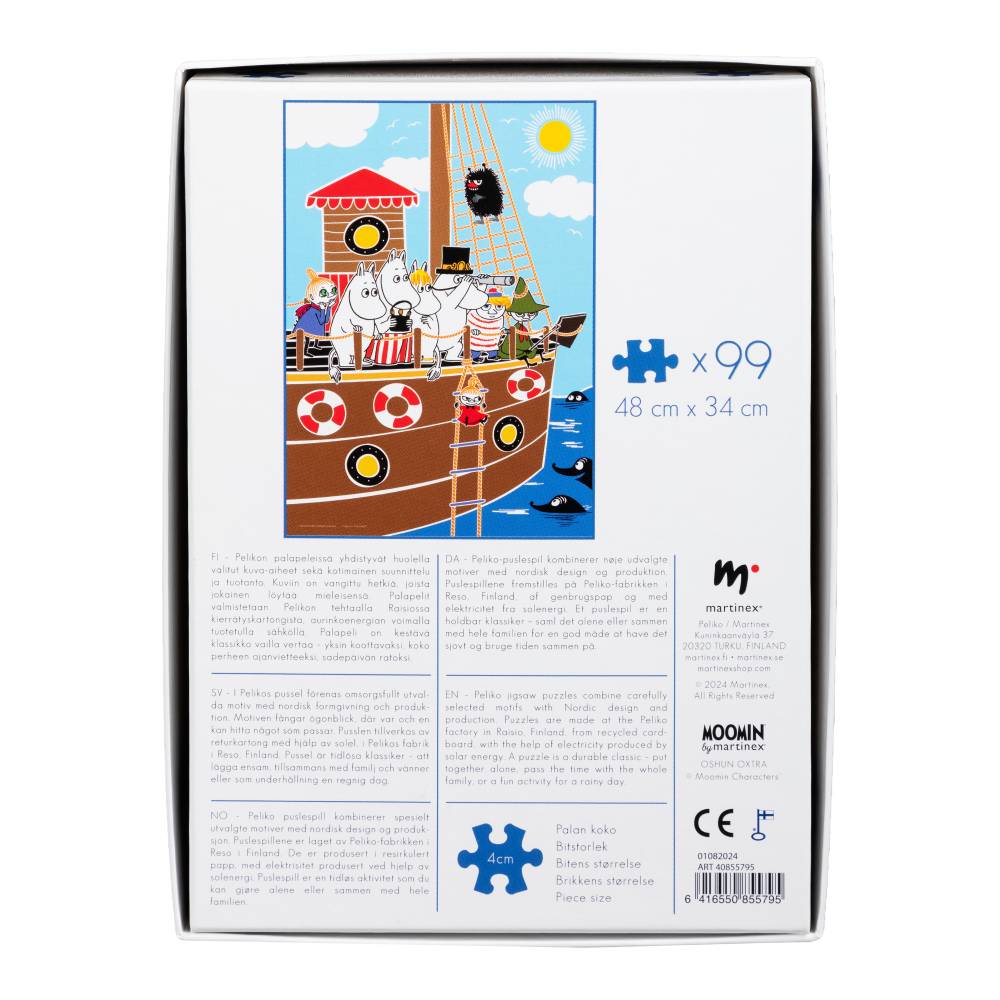 Puzzle Muminki na statku 99 el. Martinex - Image 3