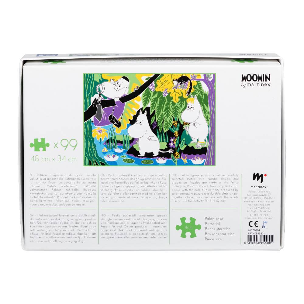 Puzzle Muminki nad stawem 99 el. Martinex - Image 3