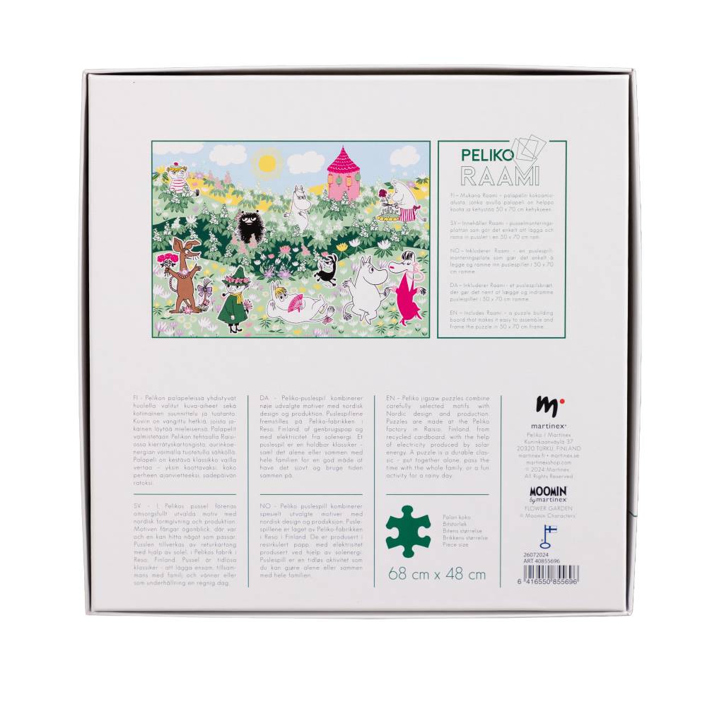 Puzzle Muminki Ogród Kwiatowy 1000 el. Martinex - Image 3