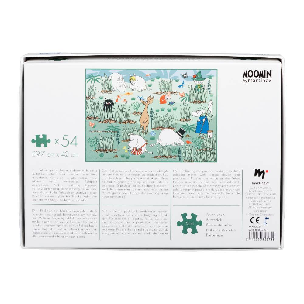 Puzzle Muminki Polowanie 54 el. Martinex - Image 3