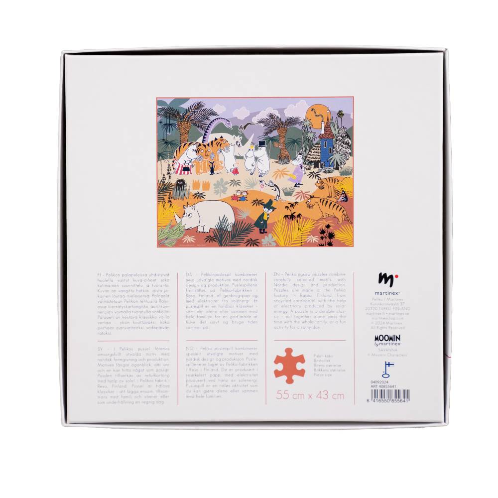 Puzzle Muminki Sawanna 750 el. Martinex - Image 3