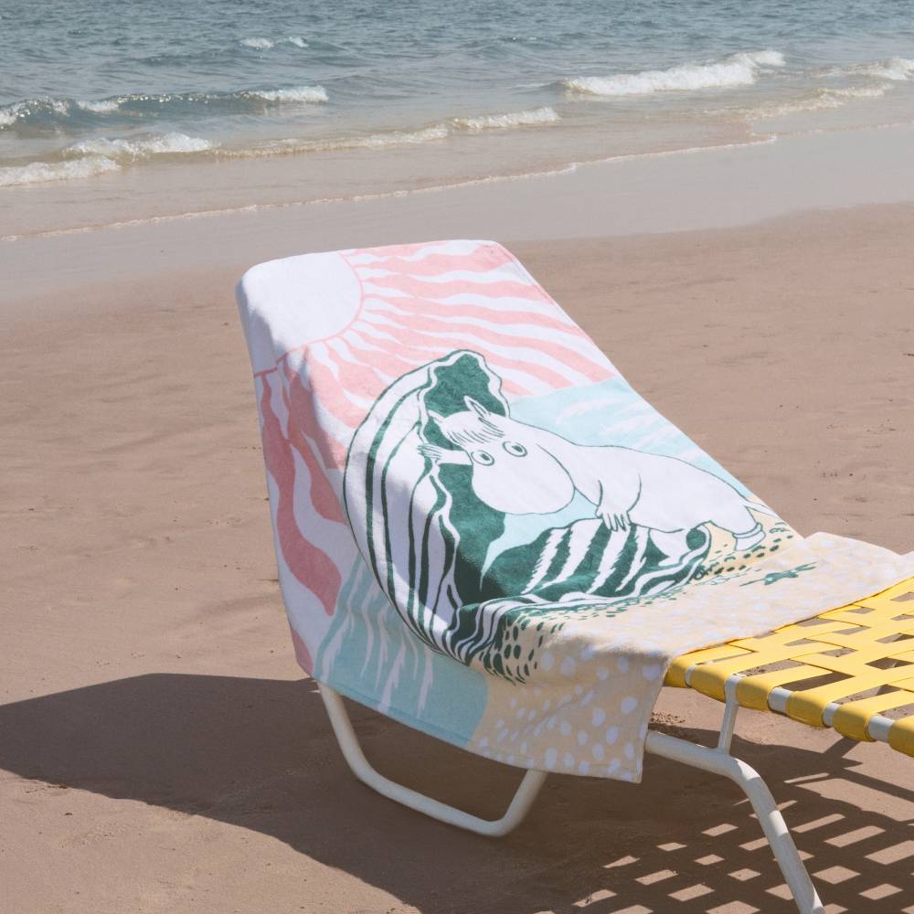 Ręcznik plażowy Muminki Beach Day 93x150cm - Arabia Finland - Image 3