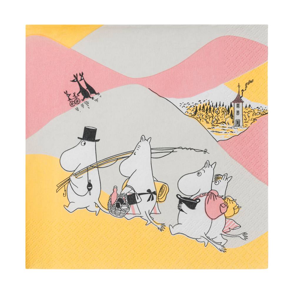 Serwetki 33cm Family Time - Moomin Arabia - Image 2