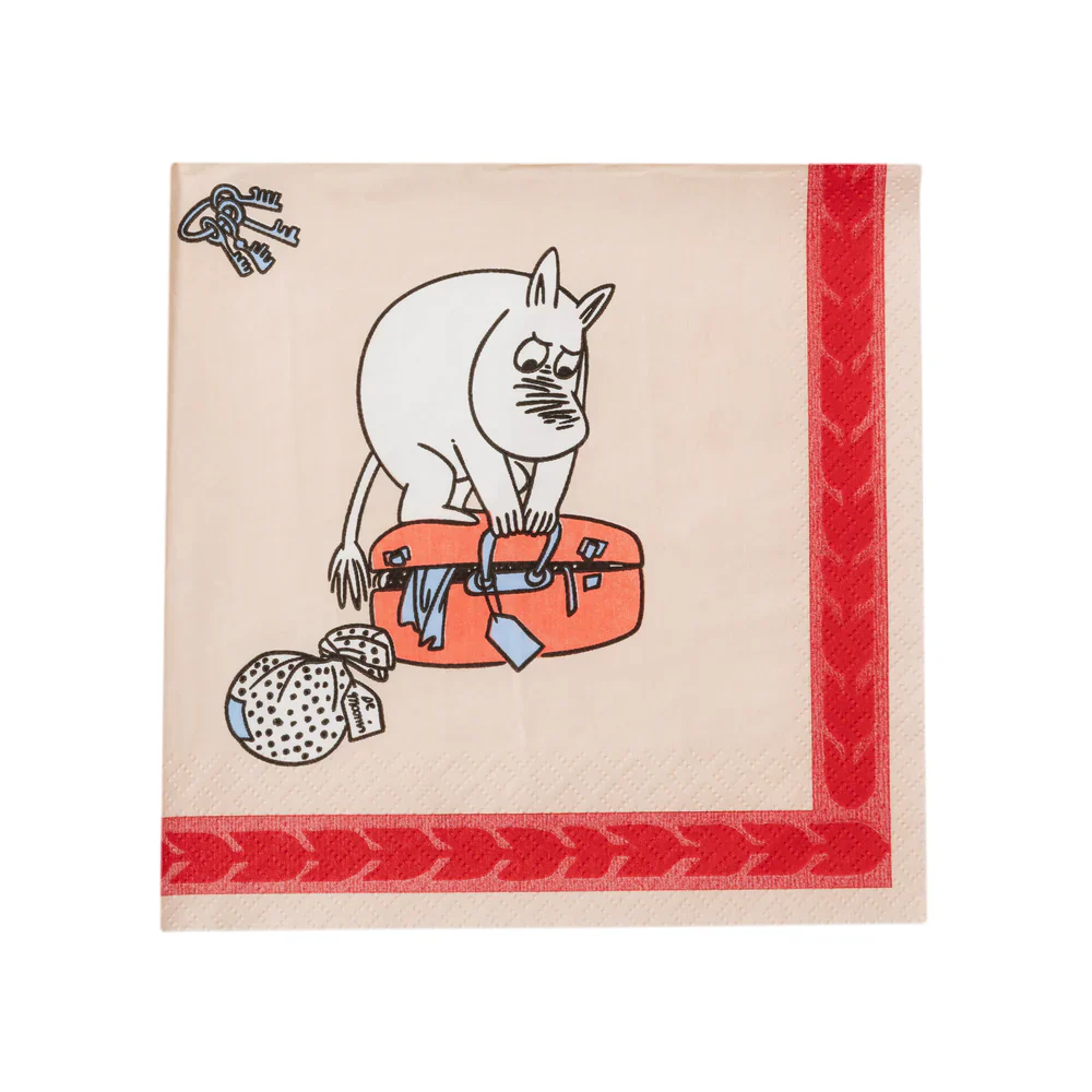 Serwetki 33x33cm Lato 2026 Holiday rush Moomin Arabia - Image 2