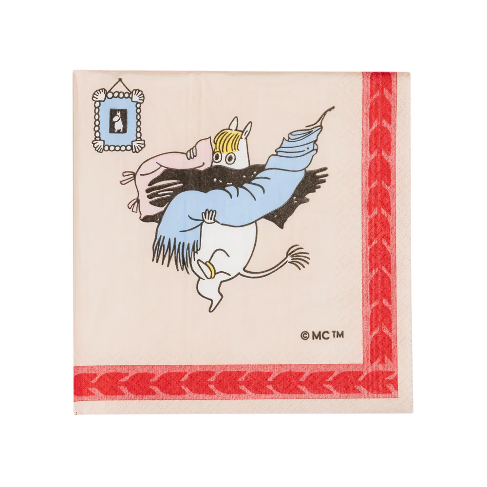 Serwetki 33x33cm Lato 2026 Holiday rush Moomin Arabia - Image 4