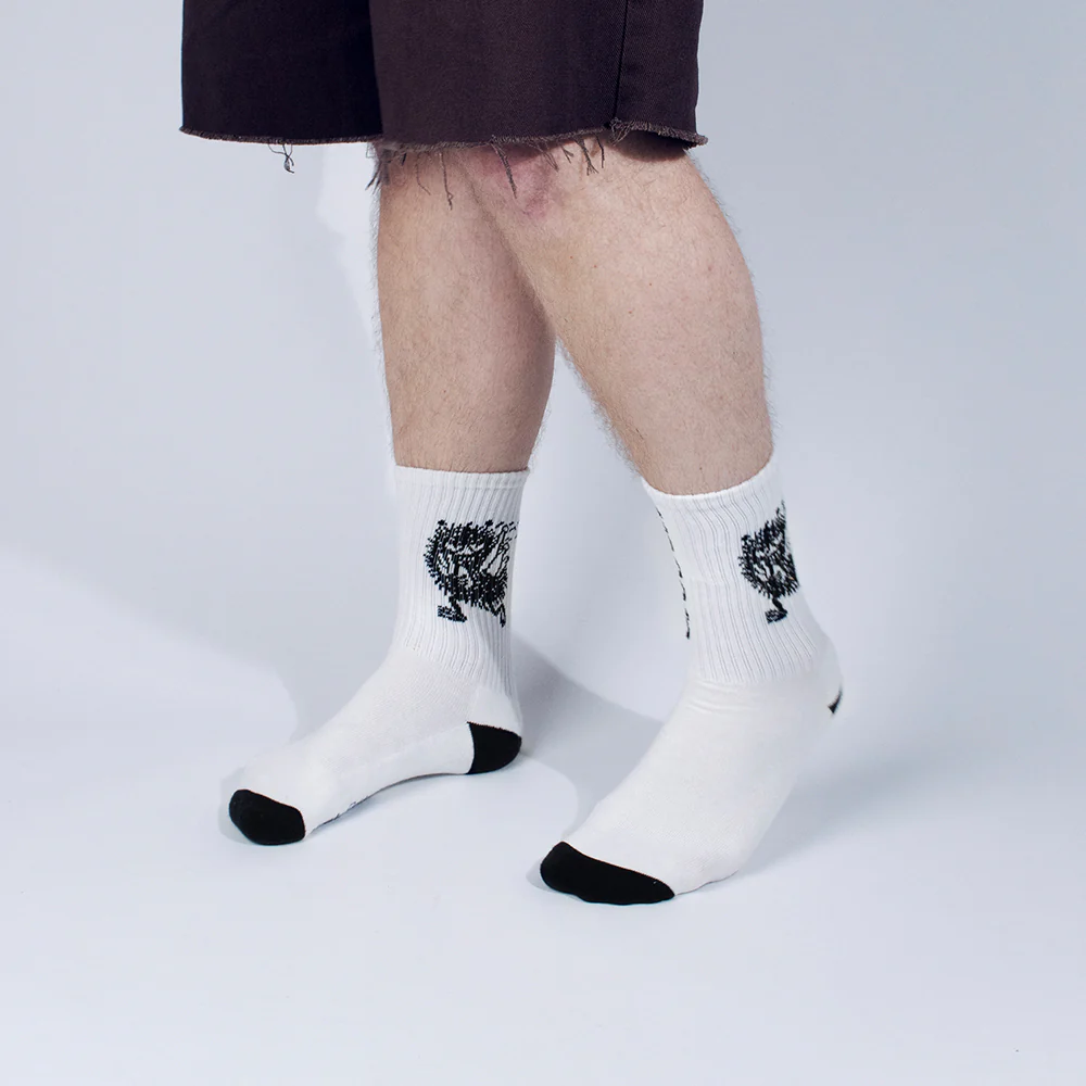 Skarpety Bobek Retro (biały) 40-45 NordicBuddies - Image 3