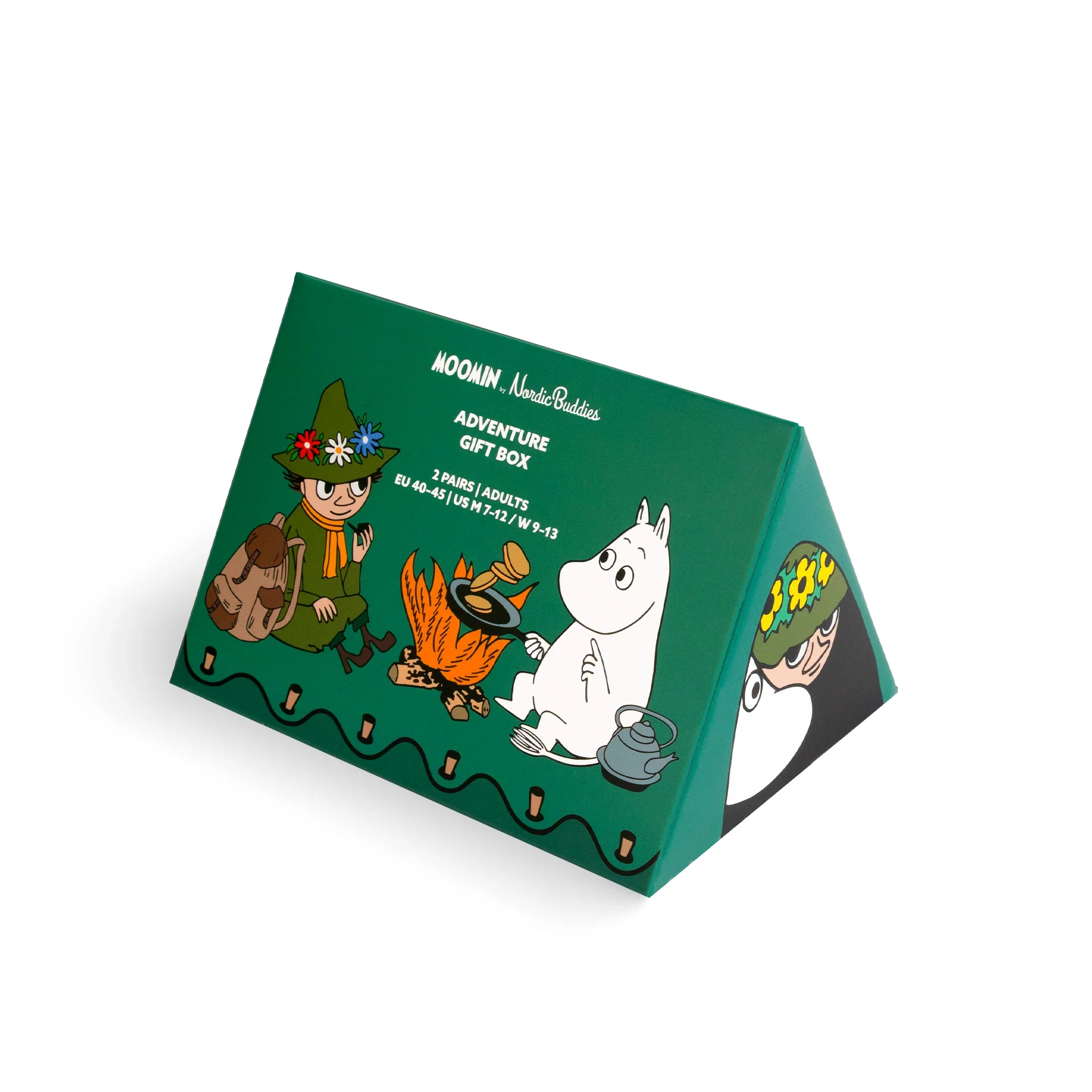 Skarpety w pudełku prezentowym 2-szt.  Muminki Przygoda 40-45 NordicBuddies - Image 2