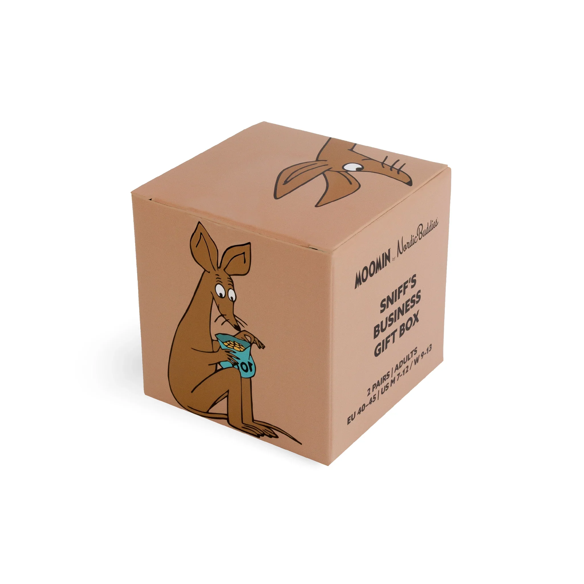 Skarpety w pudełku prezentowym 2-szt. Ryjek 40-45 NordicBuddies - Image 3