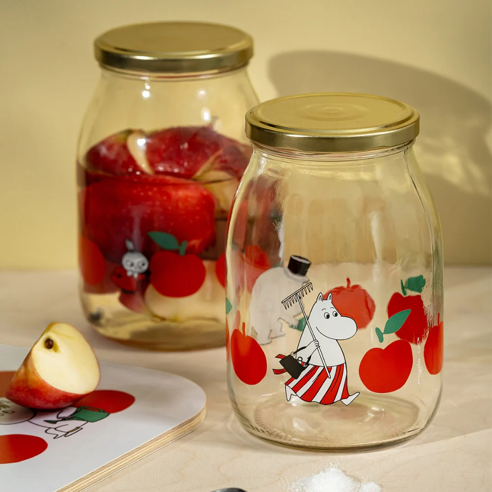 Słoik szklany Muminki - Joyful apples 1l Muurla - Image 6