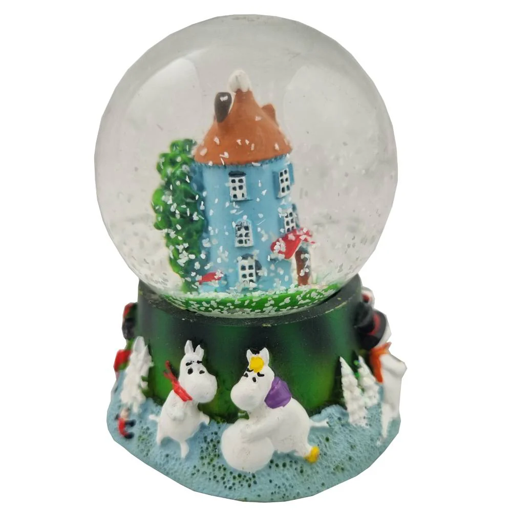 Śnieżna kula świąteczna Dom Muminków (4 cm) TMF Trade - Image 2