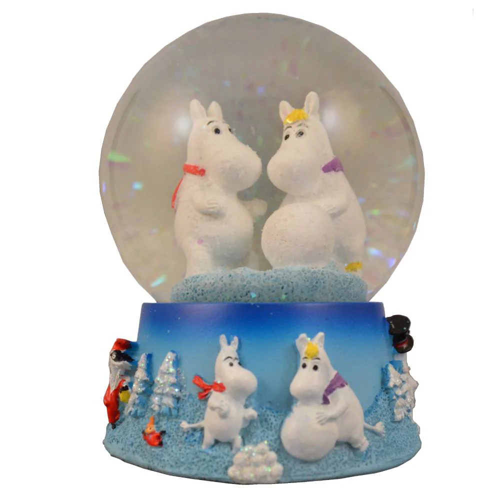 Śnieżna kula świąteczna Muminek i Migotka (8 cm) TMF Trade - Image 2