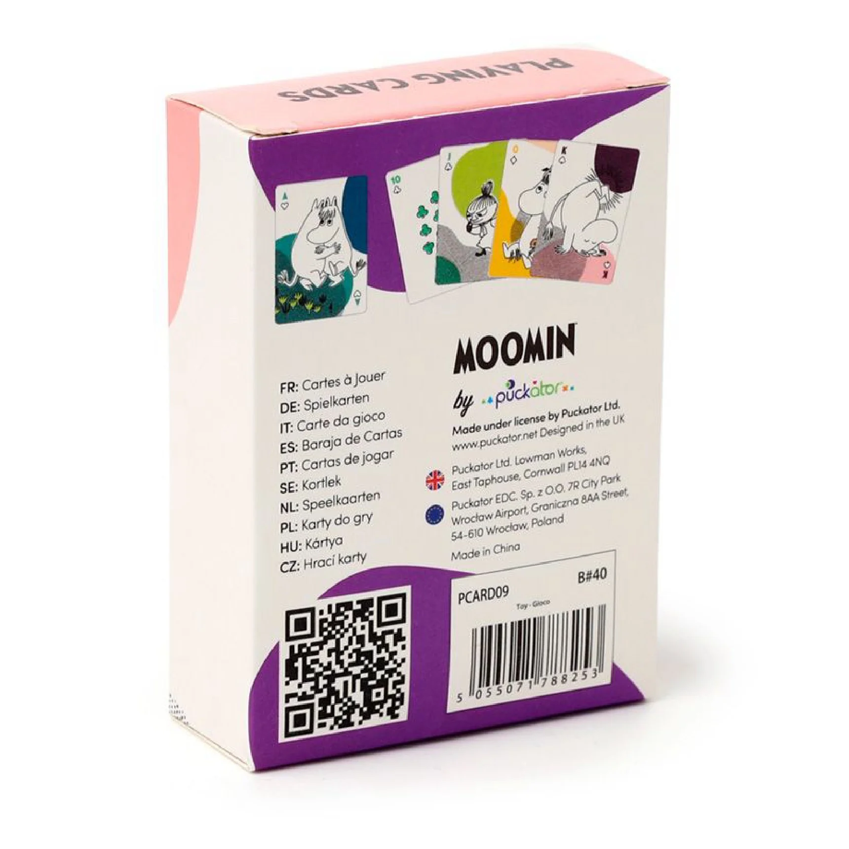 Standardowa talia kart do gry Moomin Puckator - Image 6