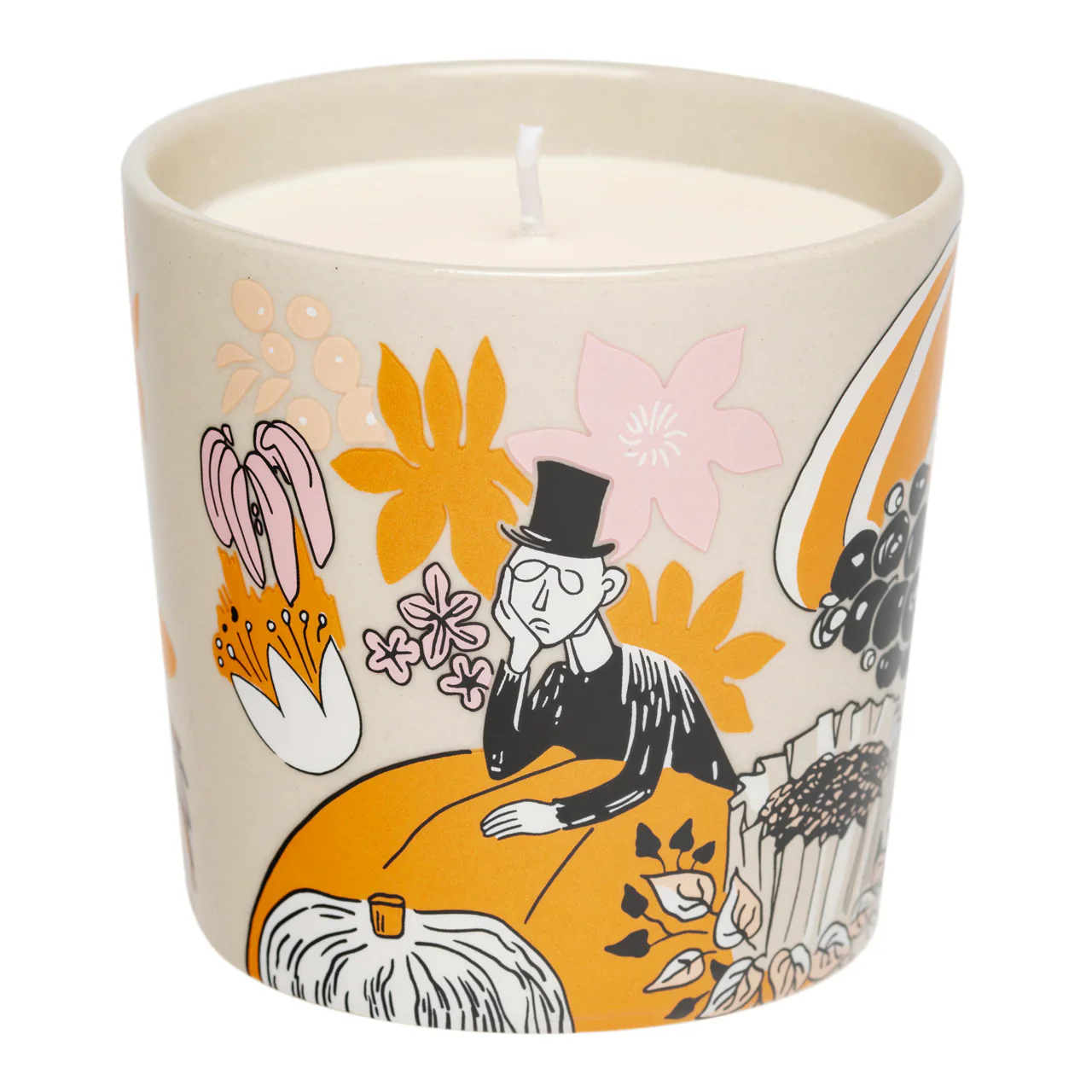 Świeca w ceramice "Muminki i duża powódź" - Moomin Arabia - Image 2