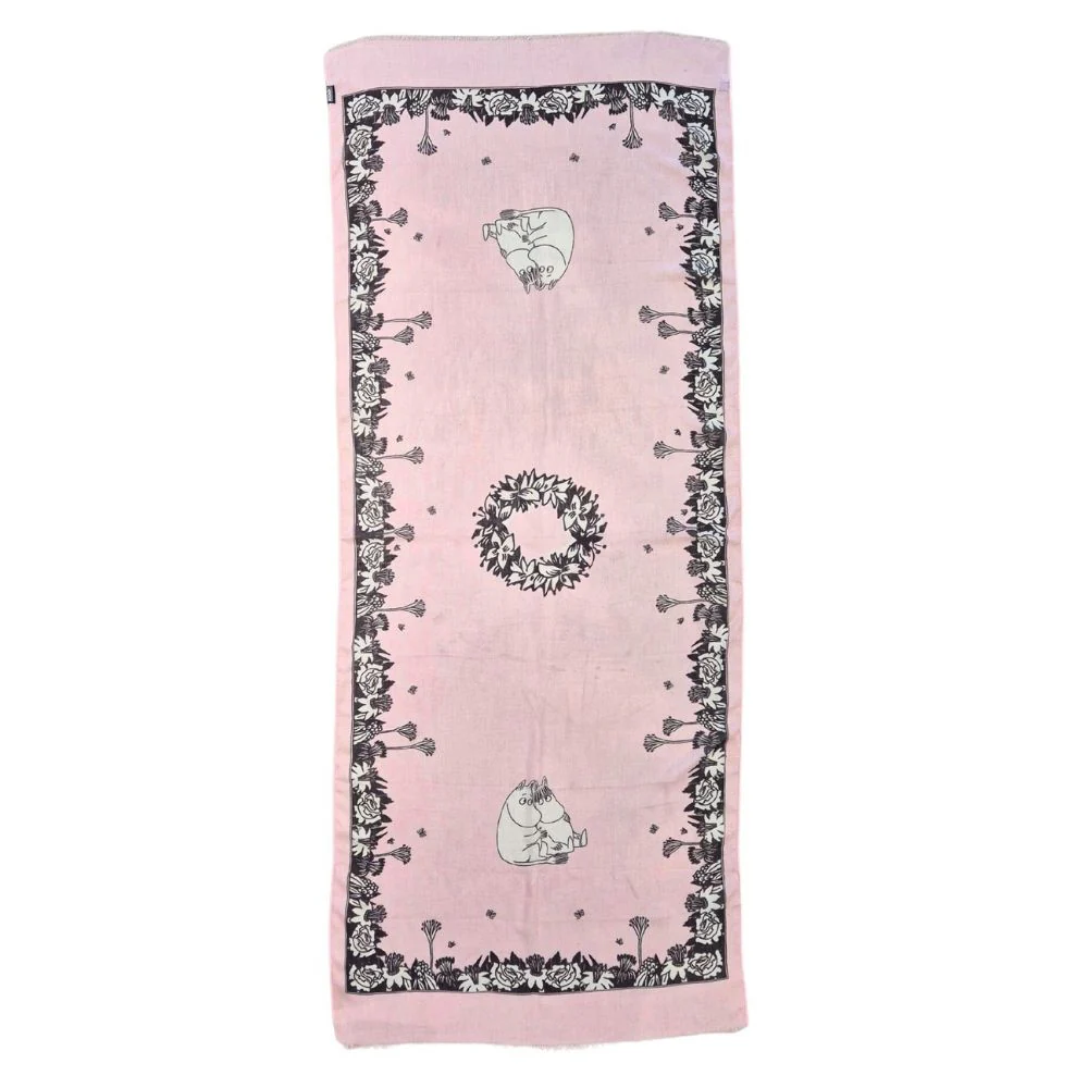 Szal 70x180 cm Przytulone Muminki Lasessor - Image 3