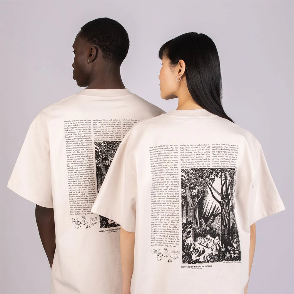 T-shirt Kometa nad Doliną Muminków beż- Nordicbuddies - Image 6