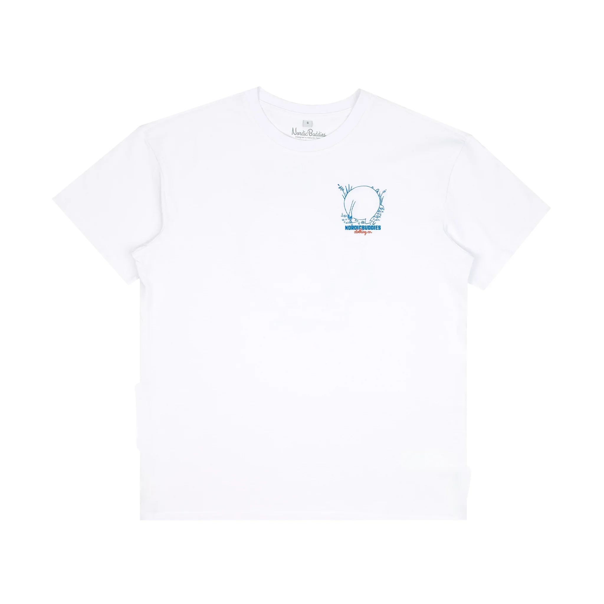 T-shirt Muminek W25 biały Nordicbuddies - Image 4