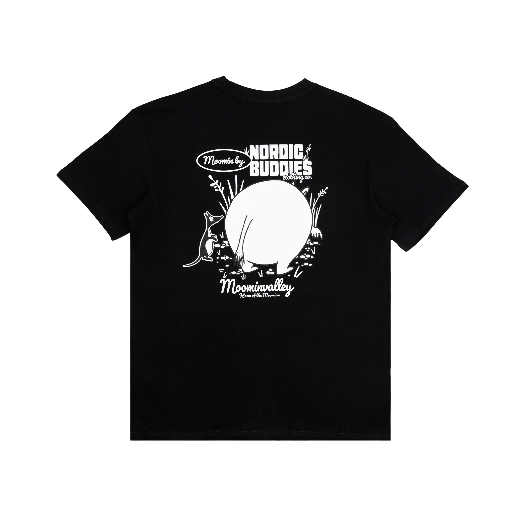 T-shirt Muminek W25 czarny NordicBuddies - Image 2