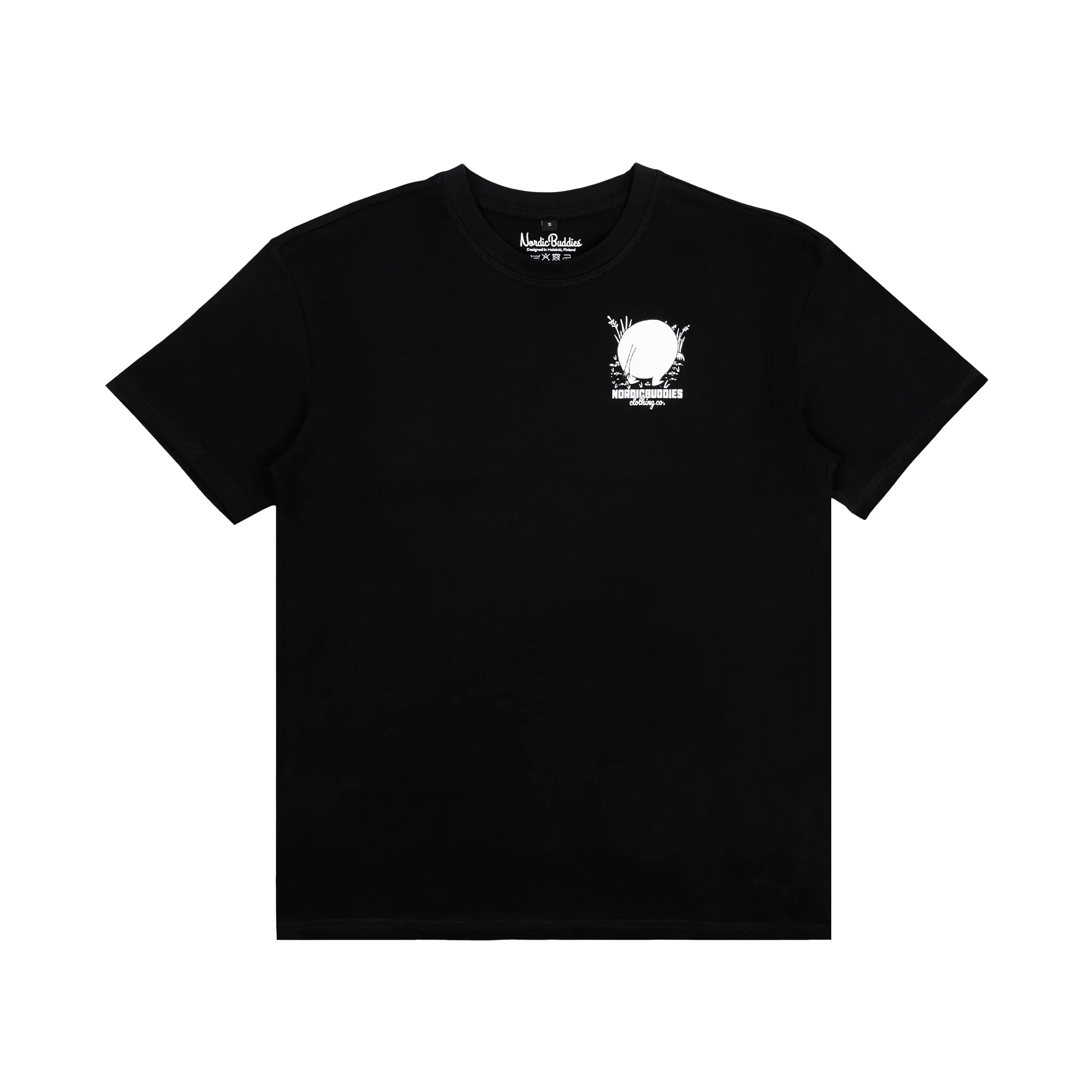 T-shirt Muminek W25 czarny NordicBuddies - Image 3