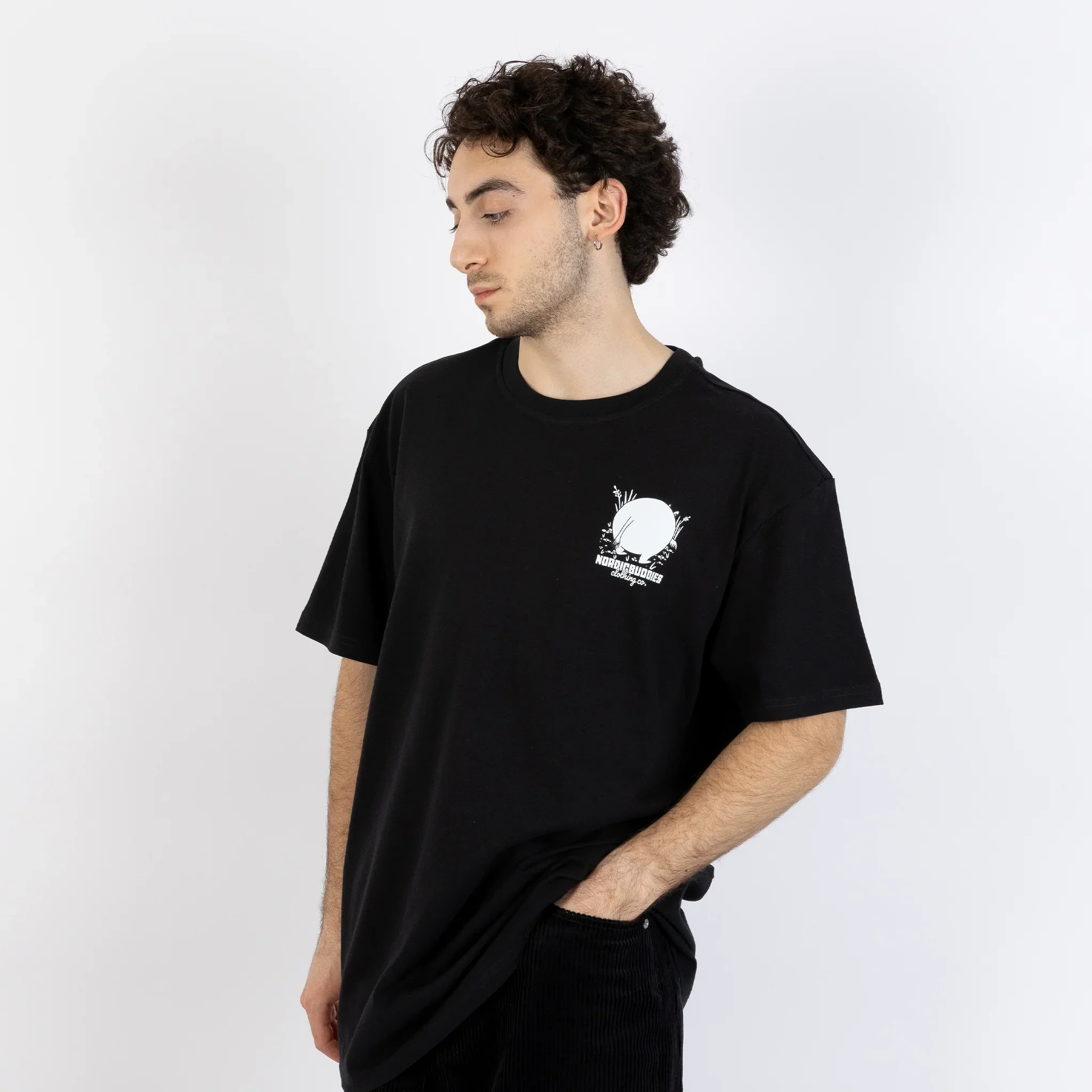 T-shirt Muminek W25 czarny NordicBuddies - Image 6