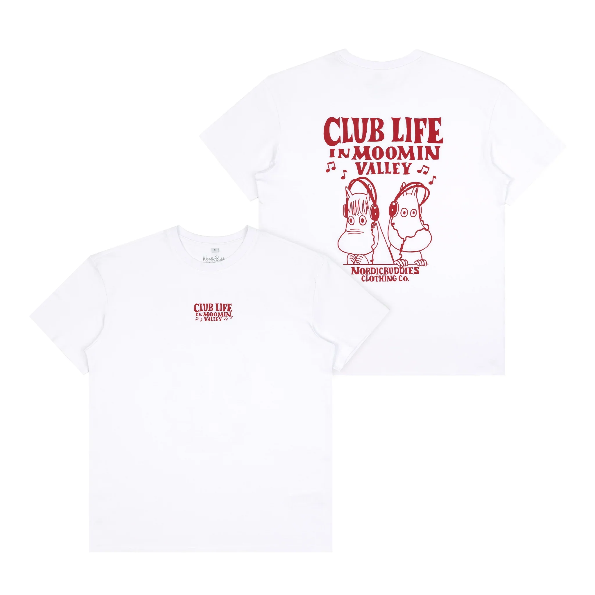 T-shirt Muminki Club Life W25 NordicBuddies - Image 4