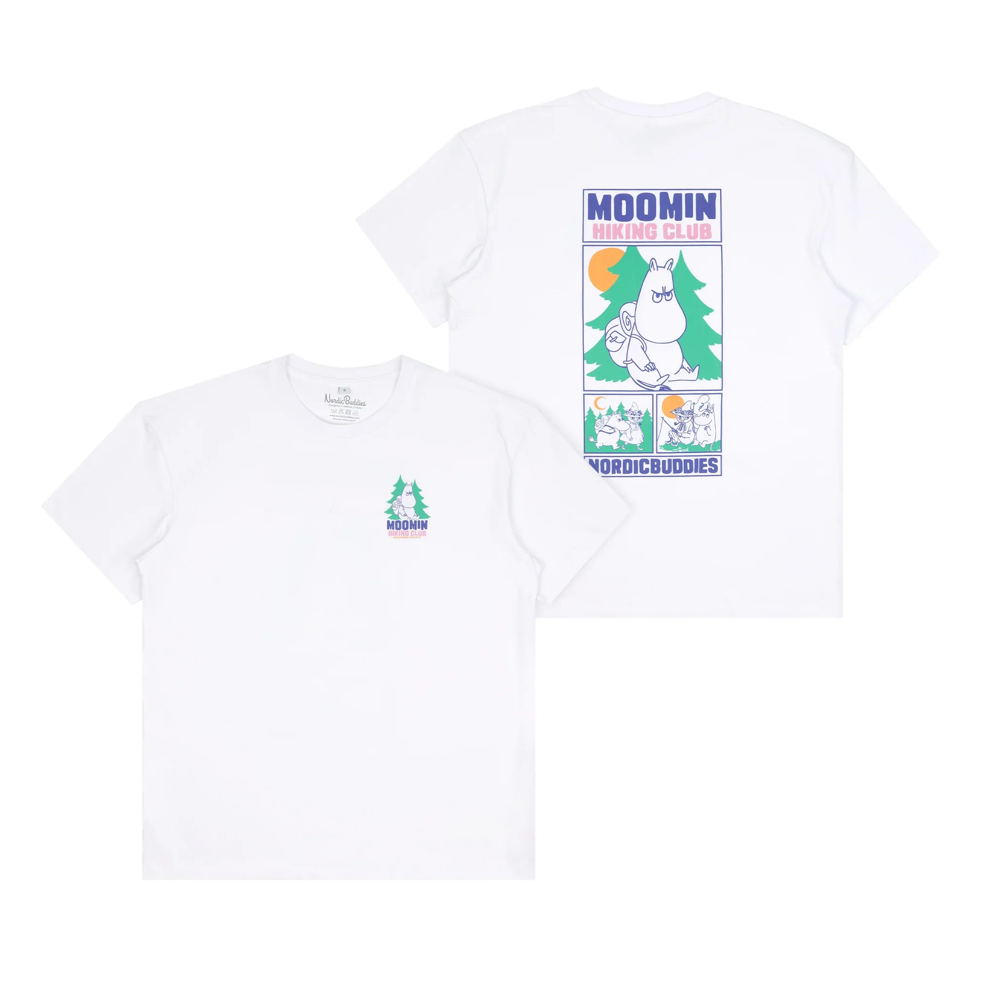 T-shirt Muminki Hiking Club W25 Nordicbuddies - Image 2