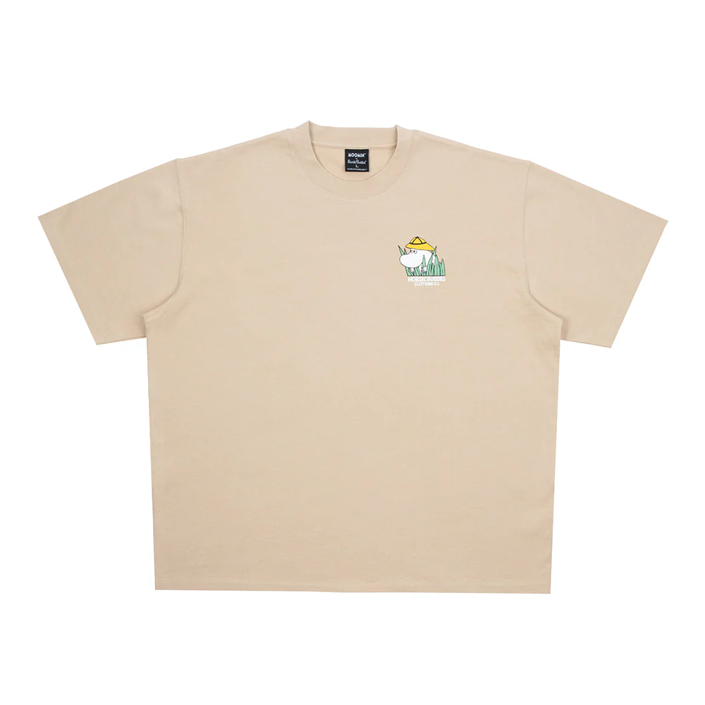 T-shirt Muminki w Dżungli beż NordicBuddies - Image 3