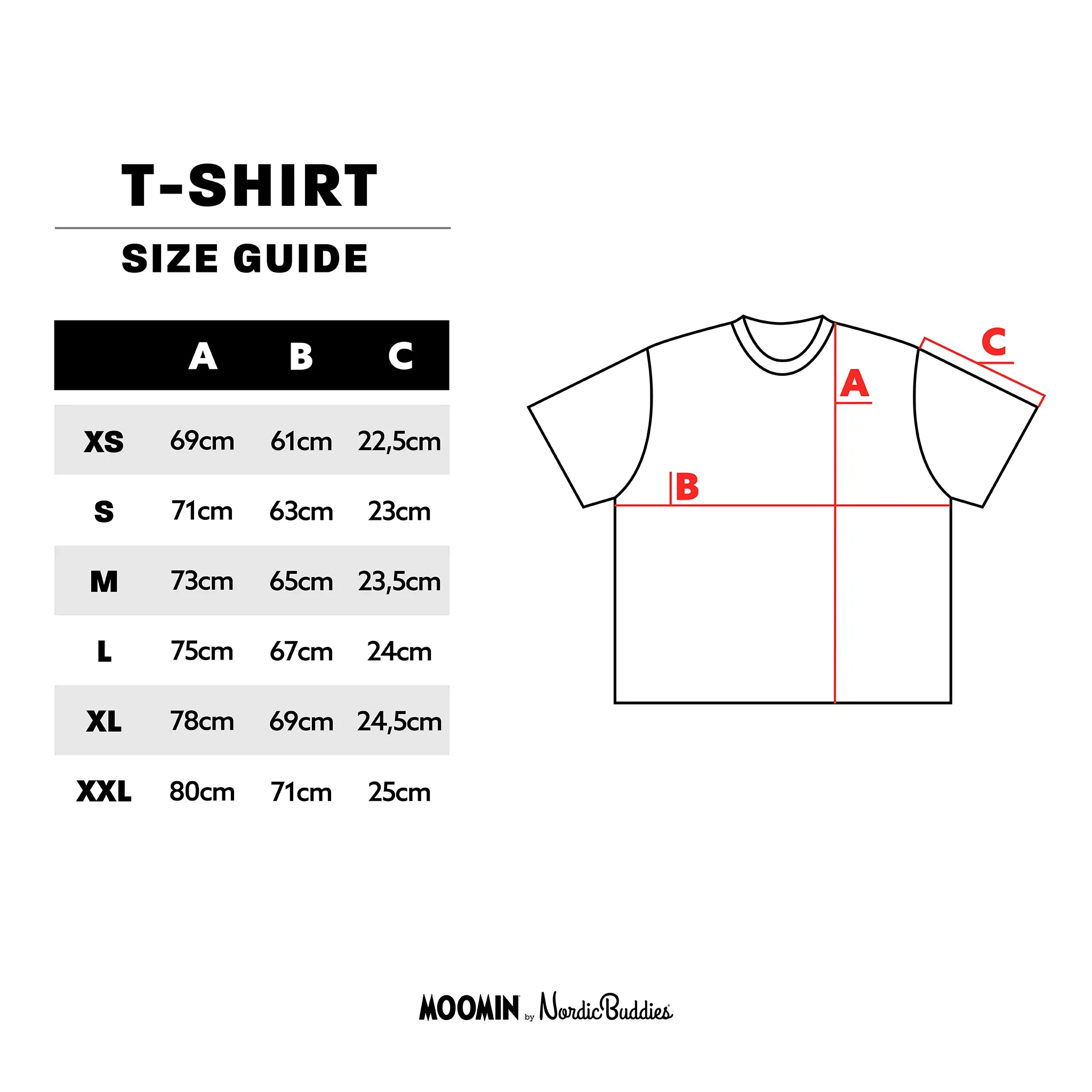 T-shirt Muminki w Dżungli beż NordicBuddies - Image 4
