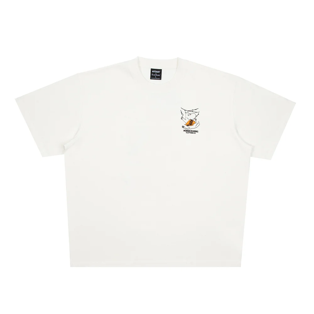 T-shirt Muminki w Dżungli biały NordicBuddies - Image 3