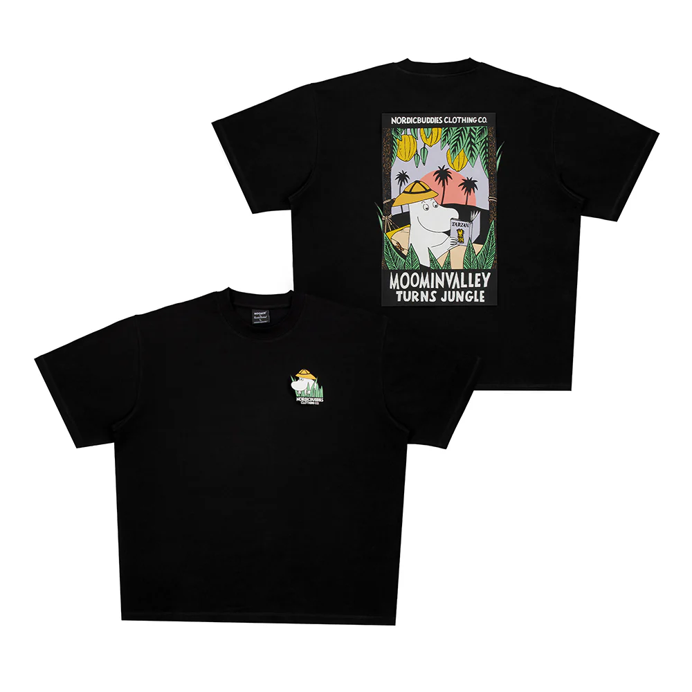 T-shirt Muminki w Dżungli NordicBuddies - Image 2