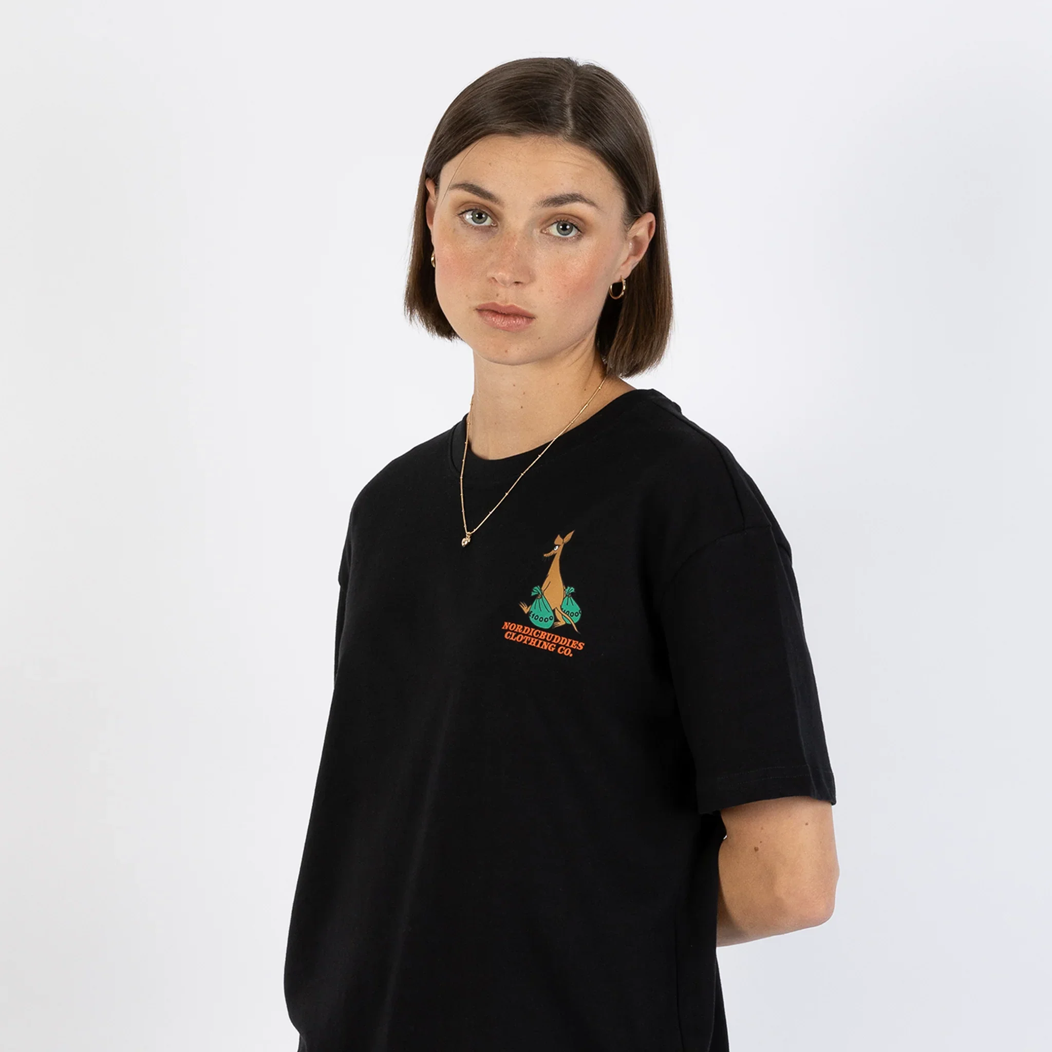 T-shirt Ryjek W25 czarny NordicBuddies - Image 5
