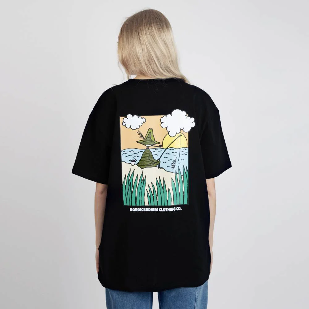 T-shirt Włóczykij na rybach - Nordicbuddies - Image 4