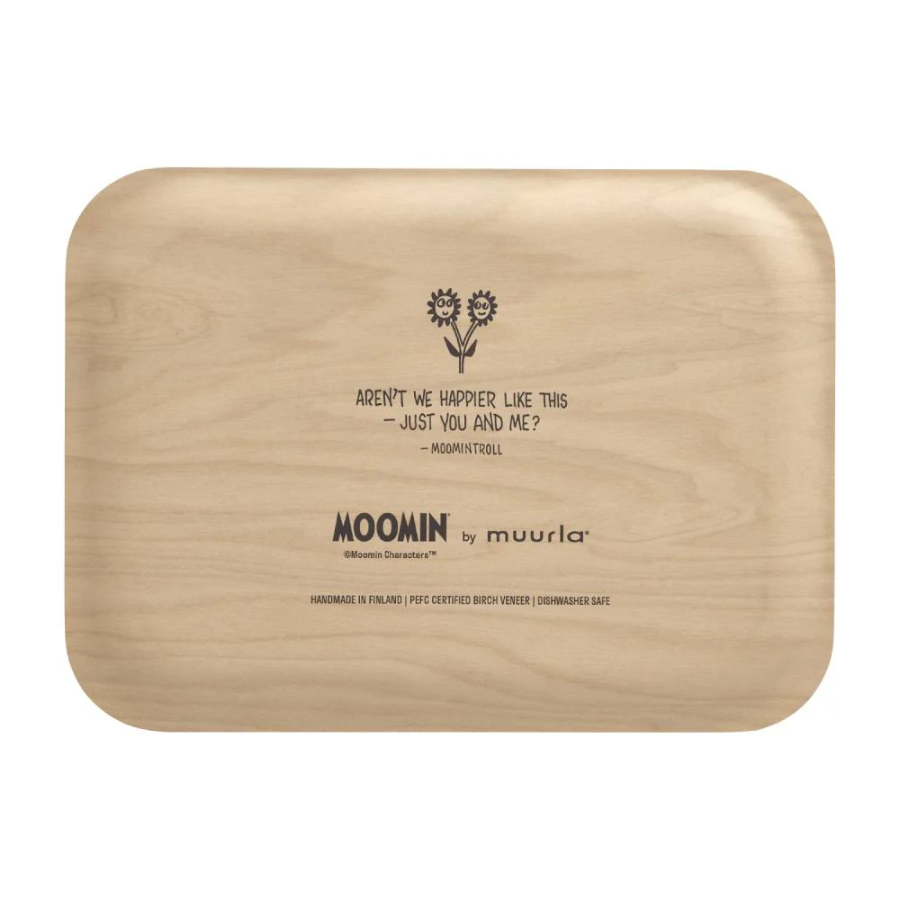 Taca Muminki wśród kwiatów 27×20 cm Muurla - Image 2