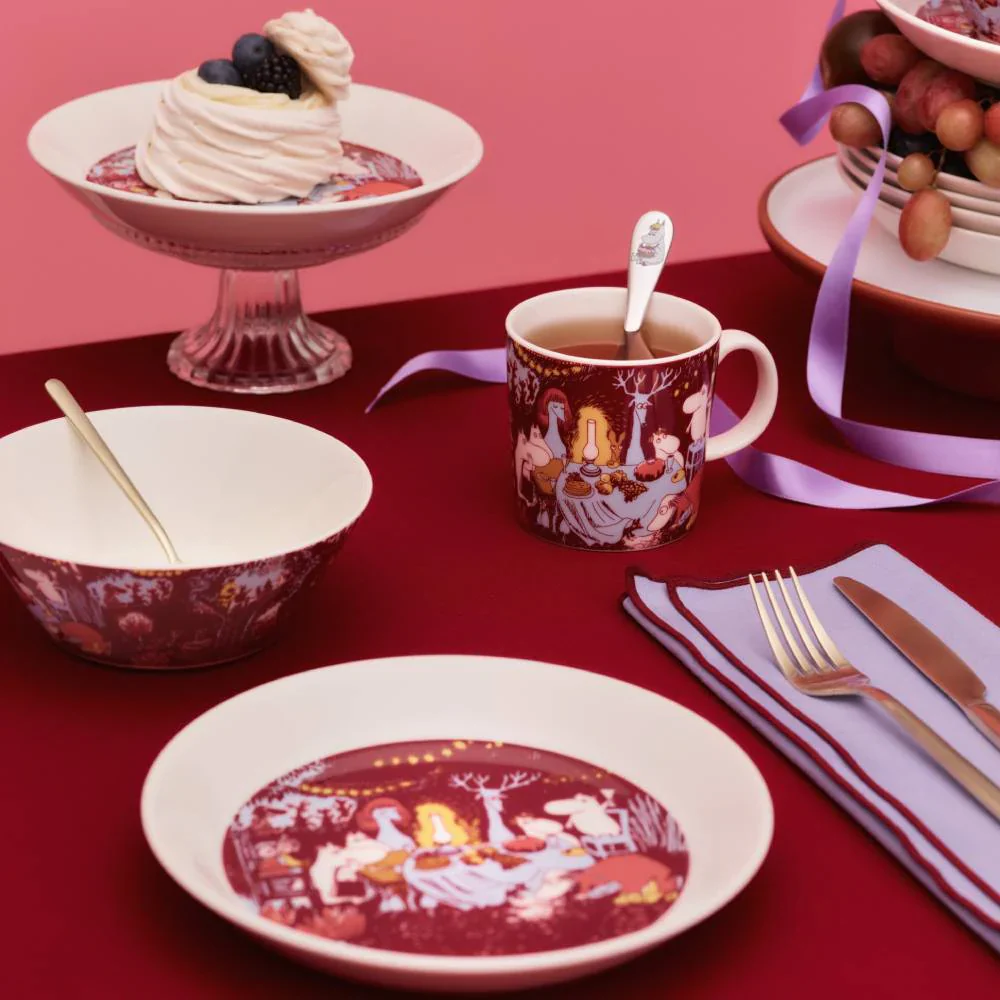 Kubek porcelanowy 300ml Festive Moments - Moomin Arabia - Image 6